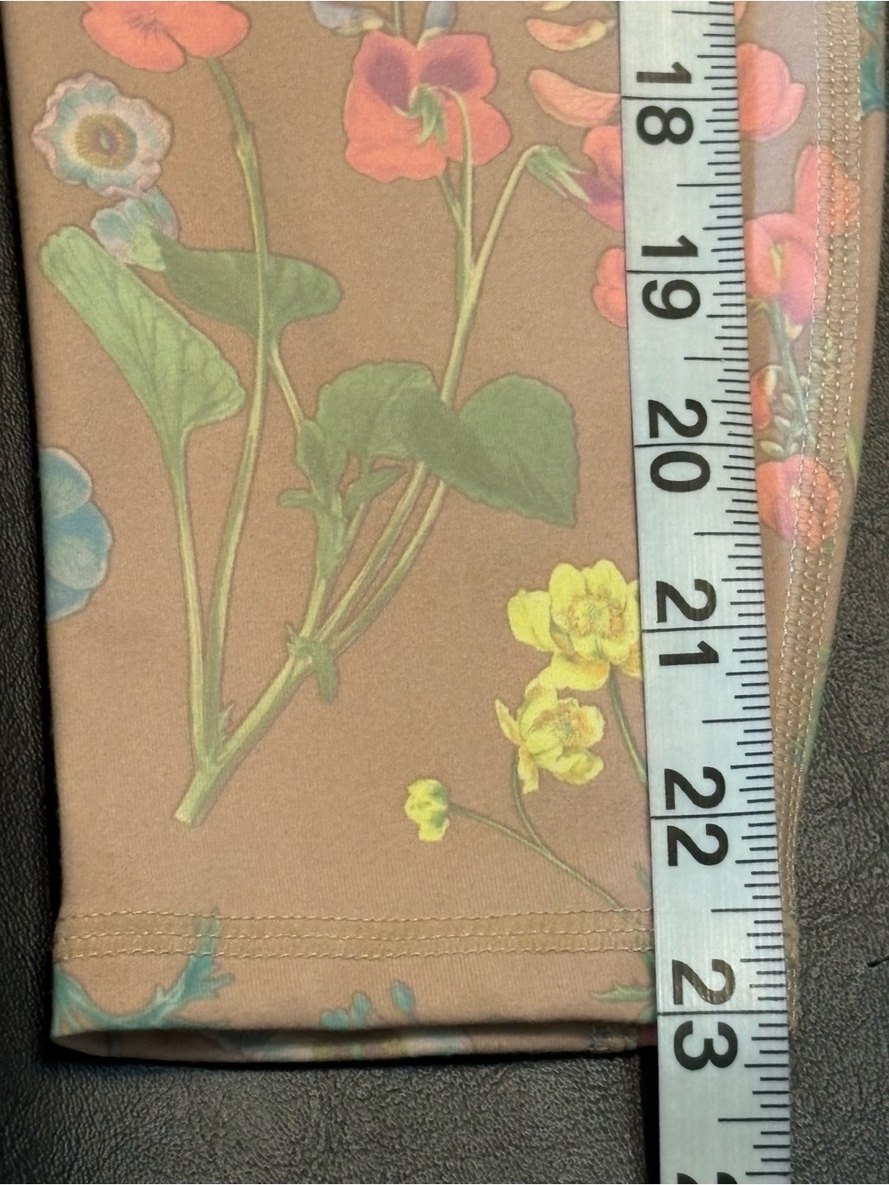 Fabletics PureLux High-Waist Active Leggings - Pastel Flower Print soft &cozy - Picture 8 of 8